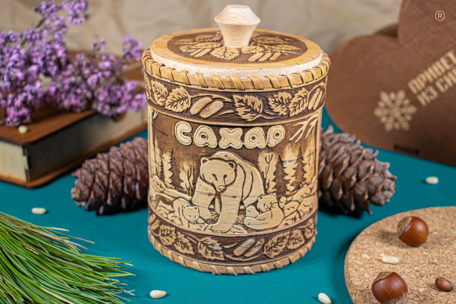 Туес сказка Сахар 10*12