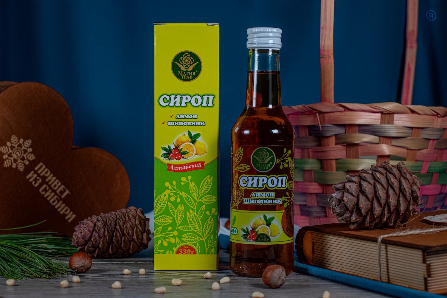 Сироп «Ягодное лукошко»