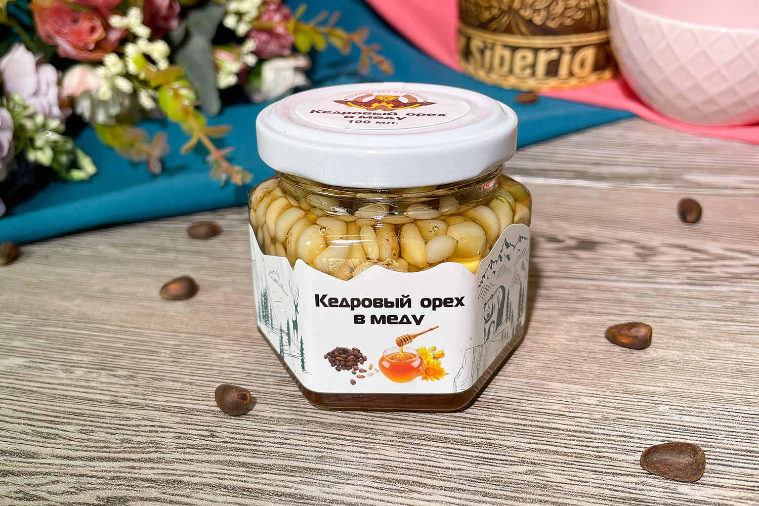 Орехи в меду в ассортименте